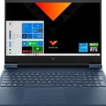 HP Victus 15-fa1096ne Gaming Laptop | Intel Core i7-13700H | 16GB RAM | 512GB SSD | RTX 4050 6GB | 15.6" FHD IPS 144Hz | DOS | Blue | Arabic Keyboard