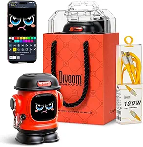 Divoom Dipow 65W GaN Multi-Port Fast Charger - Red