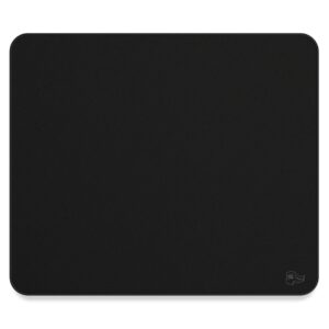 Glorious L Gaming Mouse Pad Stealth Edition 11"x13" – Black | Compact Gaming Desk Mat