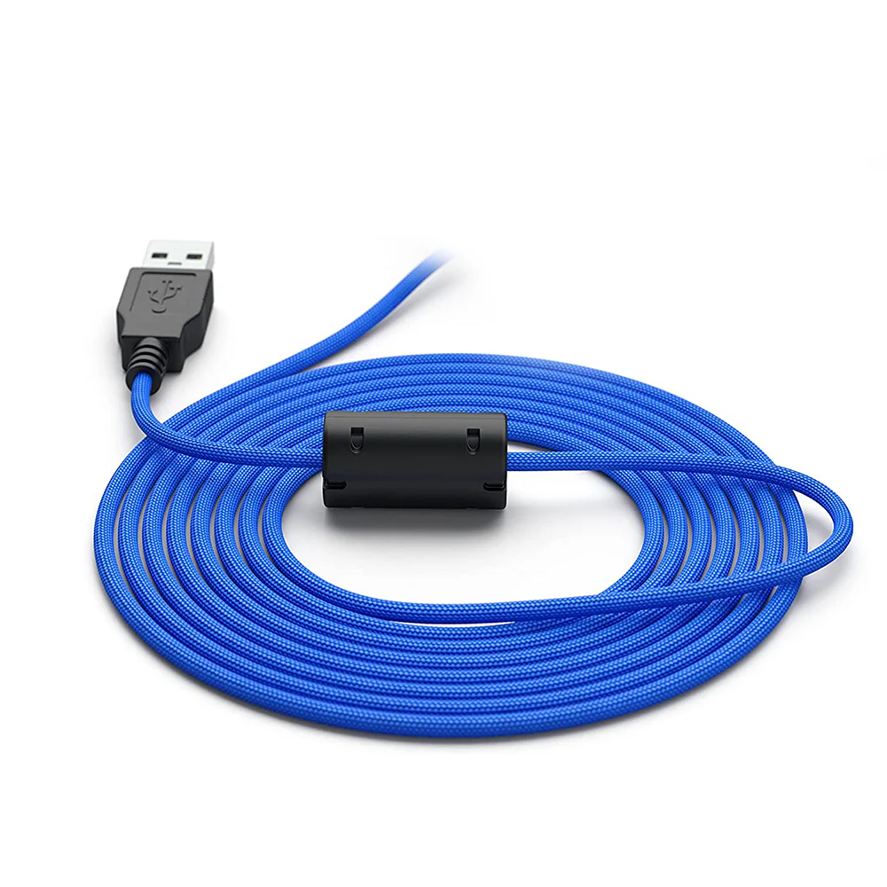 Glorious Ascended Cable – Cobalt Blue | Premium Braided Mechanical Keyboard Cable