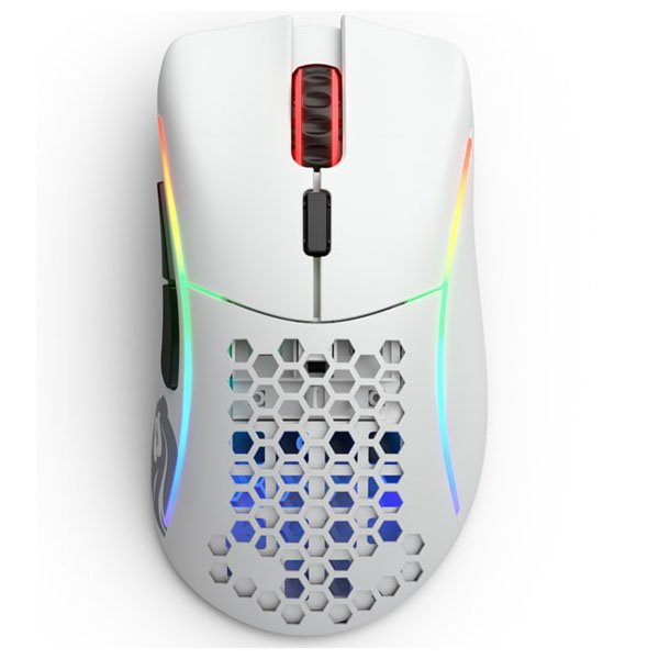 Glorious Model D Wireless Gaming Mouse – Matte White | Ultra-Lightweight Ergonomic Performance - Image 2