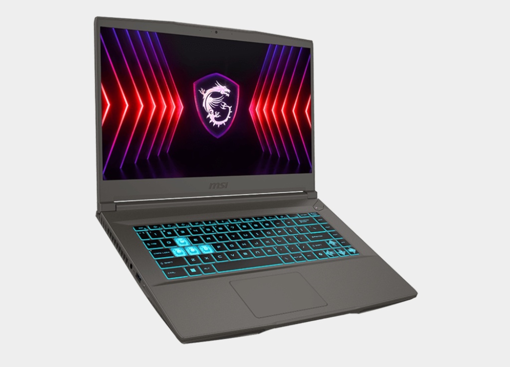 MSI Thin 15 B13VE Gaming Laptop | Intel Core i7-13620H | 16GB RAM | 1TB SSD | RTX 4050 6GB | 15.6" FHD 144Hz | DOS | Gray | English Keyboard