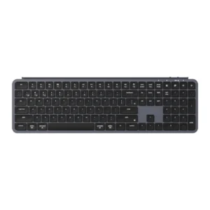 Keychron B6 Pro Full-Size Ultra-Slim Wireless Keyboard | ZMK Custom | Windows & Mac | Space Grey