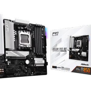 ASRock B850 Pro RS | AMD AM5 ATX Motherboard with DDR5 & PCIe 5.0 Support