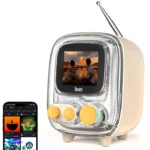 Divoom Tivoo-2 Retro TV Pixel Art Speaker - Tender White