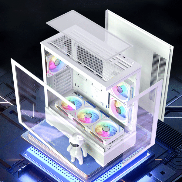 CRUISER L460 Type-C External Hard Drive – White High-Speed Storage - Image 4