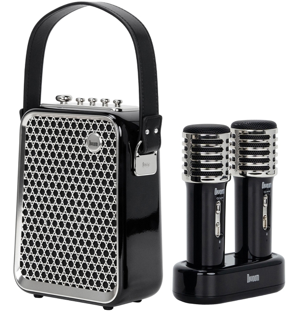 Divoom SongBird SE | Portable Karaoke Speaker with Dual Microphones - Black - Image 2