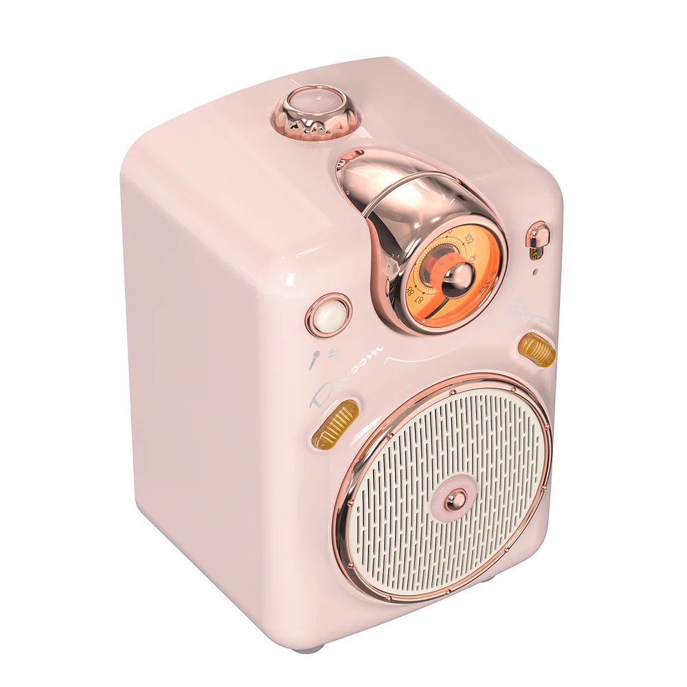 Divoom Fairy-2 Portable Karaoke Bluetooth Speaker - Pink - Image 4