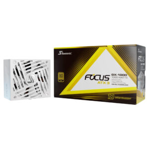 Seasonic FOCUS GX-1000 V4 – White | 80 Plus Gold Fully Modular Power Supply