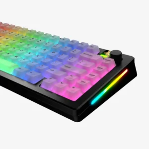 Glorious Polychroma V2 RGB Keycaps – US Layout | Retail Mechanical Keyboard Keycaps