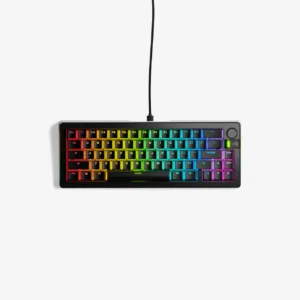 Glorious GMMK 3 PRO HE 65% Wired Keyboard – Black (US Layout) | Hall Effect Magnetic Gaming Keyboard