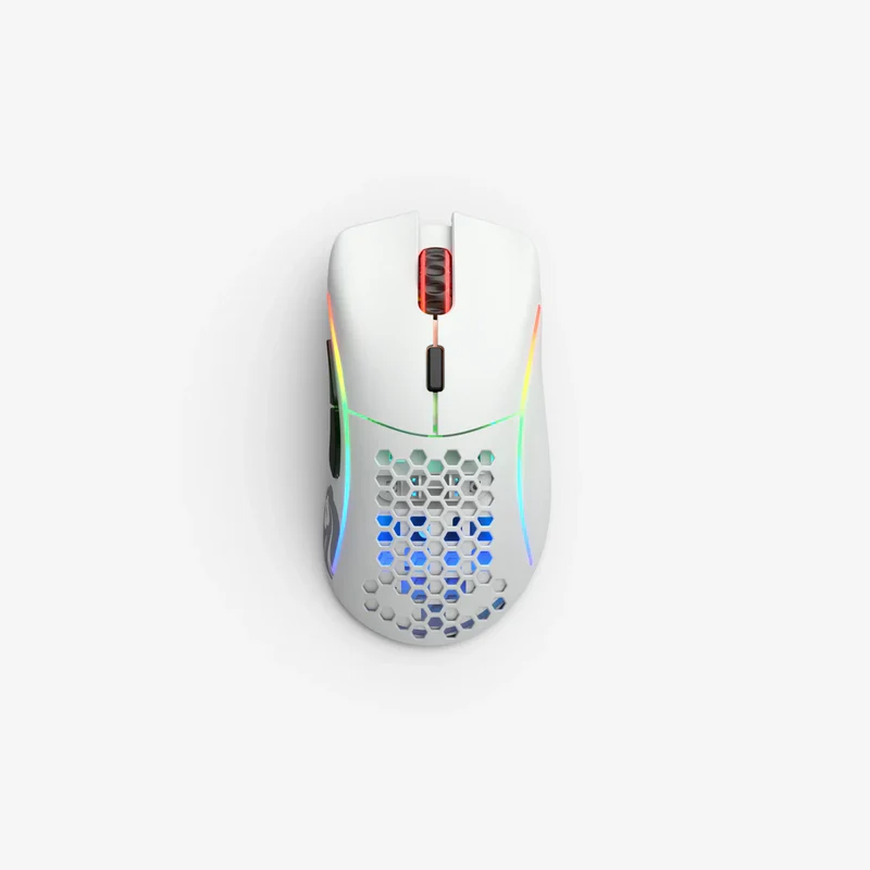 Glorious Model D Wireless Gaming Mouse – Matte White | Ultra-Lightweight Ergonomic Performance - Image 4