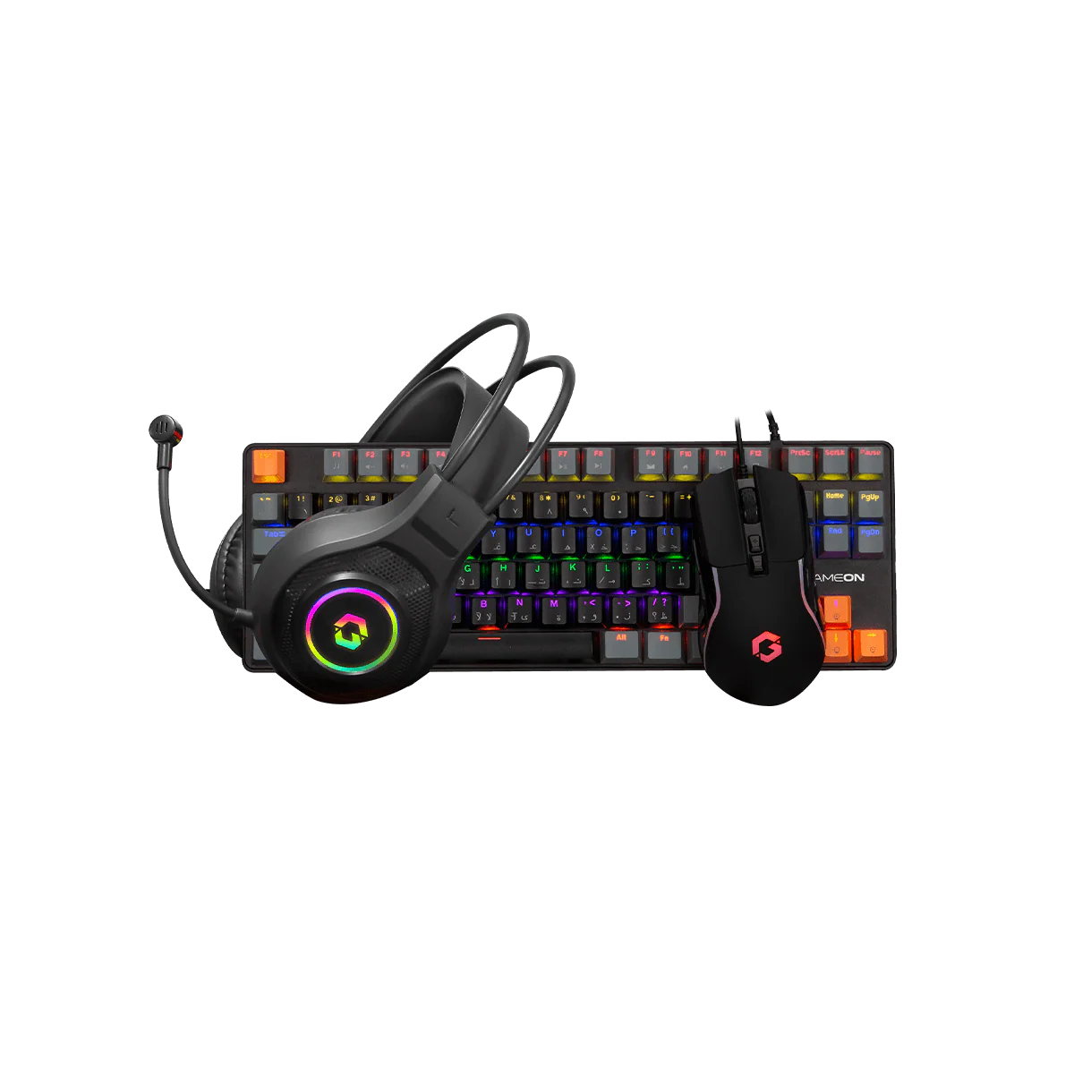 GAMEON VIPER X All-In-One Gaming Bundle – Mechanical Keyboard, Headset, Mouse & Mousepad - Image 2