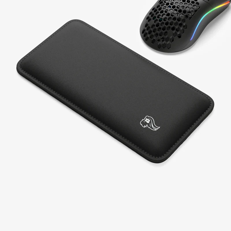Glorious Mouse Wrist Pad – Black | Ergonomic Memory Foam Support for Gaming & Work - Image 2