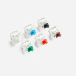 Glorious Gateron Clear Switches – 120 Count | Mechanical Keyboard Switches