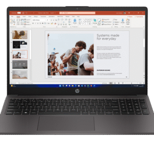 HP 250 G10 15.6" Laptop | Intel Core i5-1334U | 8GB RAM | 512GB SSD | FHD Display | Backlit Keyboard | DOS | Turbo Silver | English Keyboard