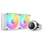 NZXT Kraken 240 RGB White – 240mm AIO Liquid Cooler with RGB Fans