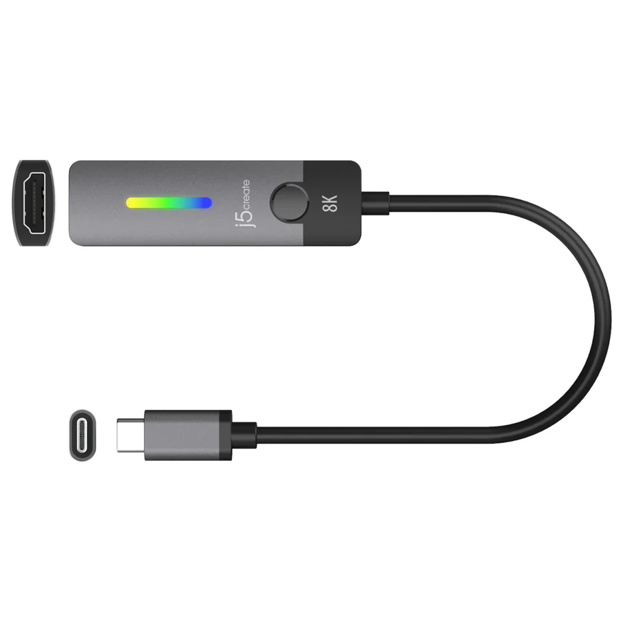 USB-C® to HDMI™ 2.1 8K Adapter – Ultra High-Resolution Video & Audio - Image 2