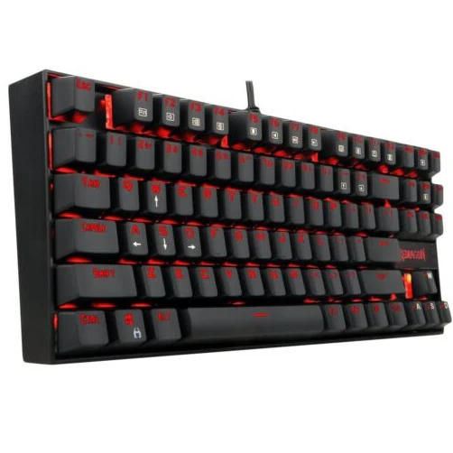 Redragon 4-in-1 Gaming Combo – K552-2 Mechanical Keyboard, M601 Mouse, H120 Headset, P001 Mouse Pad with Adapter - Image 4