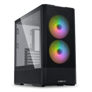 Lancool 207RX Black – Mid-Tower Gaming Case with Optimized Airflow