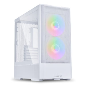 Lancool 207RW White – Mid-Tower Gaming Case with Optimized Airflow