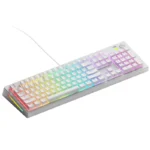 Glorious GMMK 3 HE 100% Prebuilt Wired Keyboard – White (US Layout) | Full-Size Hall Effect Gaming Keyboard
