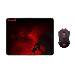 Redragon M601-WL-BA Wireless Gaming Mouse & Mouse Pad Combo – Ergonomic, High-Precision
