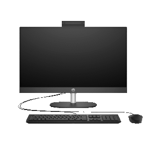 HP AIO ProOne 245 G10 23.8" All-in-One PC | AMD Ryzen 7 7730U | 8GB RAM | 512GB SSD | FHD | DOS | Black | English Keyboard