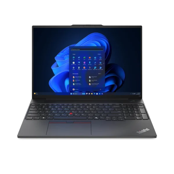 Lenovo ThinkPad E16 Laptop | Intel Core Ultra 5-125H | 8GB RAM | 512GB SSD | 16" WUXGA | Fingerprint | Bluetooth | DOS | Black | ENG Keyboard