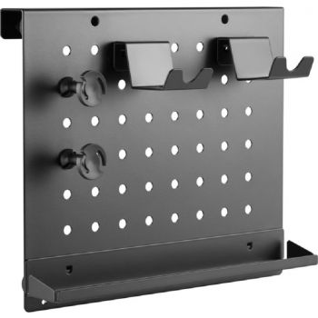 Gadgeton Customizable Desk Organizer with Controller Holder, Black