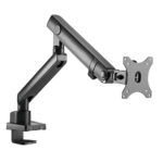SilverStone SST-ARM13 Single Monitor Arm – Mechanical Spring, Adjustable & Versatile