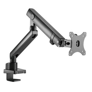 SilverStone SST-ARM13 Single Monitor Arm – Mechanical Spring, Adjustable & Versatile