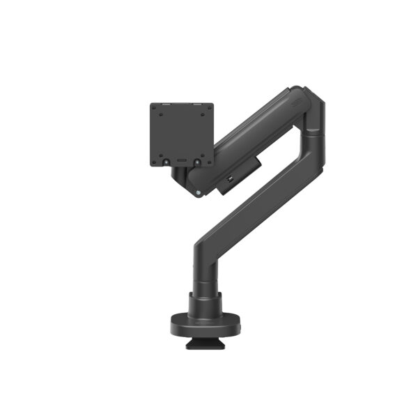SilverStone SST-ARM15B Heavy Duty Monitor Arm – 57” Gas Spring, Fully Adjustable - Image 4