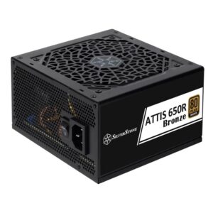 SilverStone ATTIS 650R Bronze – 650W ATX 3.1 Power Supply, 80 PLUS Bronze Certified
