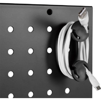 Gadgeton Customizable Desk Organizer with Controller Holder, Black - Image 2