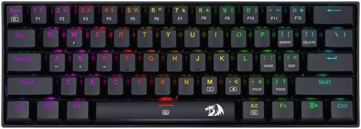 Redragon K630RGB Dragonborn Wired Mechanical Gaming Keyboard – Black, Red Switch, RGB Backlight