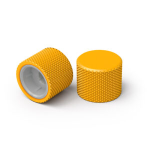 Glorious GMMK Pro Rotary Knob – Golden Yellow | Custom Mechanical Keyboard Upgrade