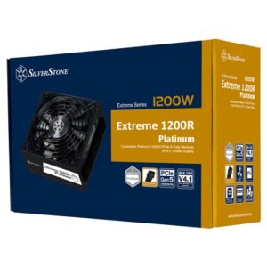 SilverStone Extreme 1200R Platinum – 1200W SFX-L Power Supply, Cybenetics Platinum, PCIe 5 Ready, Fully Modular