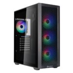 FARA 515XR ATX Mid-Tower PC Case – Superior Airflow, Dual Radiator Support, Rainbow Lighting