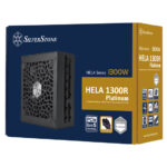 SilverStone HELA 1300R Platinum – 1300W ATX 3.0/3.1 Power Supply, Cybenetics Platinum, Fully Modular, PCIe 5 Ready