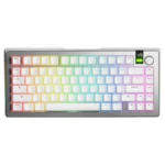 Glorious GMMK 3 PRO 75% Prebuilt Wired Keyboard – Silver (US Layout) | Compact Mechanical Gaming Keyboard
