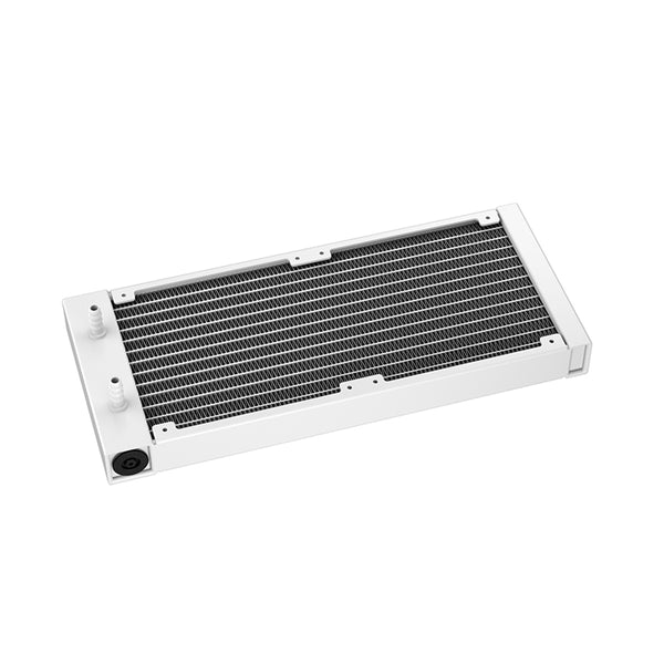 DEEPCOOL LT240 A-RGB White Liquid CPU Cooler – 240mm Radiator with Infinity Mirror Pump Design - Image 3