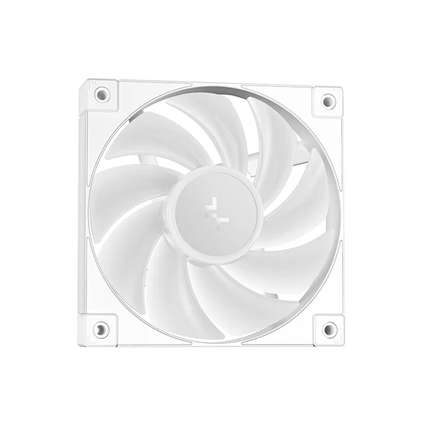 DEEPCOOL LT240 A-RGB White Liquid CPU Cooler – 240mm Radiator with Infinity Mirror Pump Design - Image 4