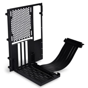 LIAN LI O11D-MINI PCIe 4.0 Black – Vertical GPU Riser Card & Bracket Kit