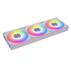 LIAN LI UNI FAN CL Wireless 120mm Reverse White (3-Pack) – Premium RGB PWM Case Fans