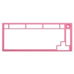 Glorious GMMK Pro 75% Alternative Top Frame – Prism Pink | Custom Mechanical Keyboard Upgrade