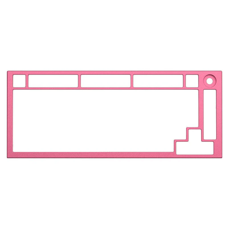 Glorious GMMK Pro 75% Alternative Top Frame – Prism Pink | Custom Mechanical Keyboard Upgrade