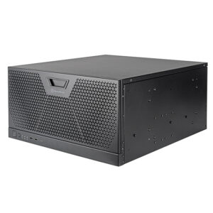 SilverStone RM51 5U Rackmount Server Chassis with Dual 180mm Fans and Enhanced Liquid Cooling Compatibility