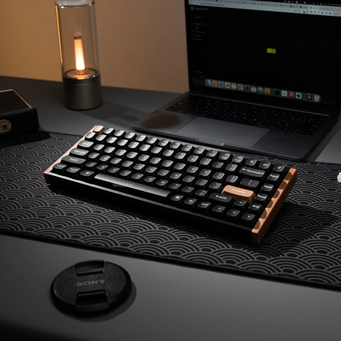 Keychron K2 HE Wireless Mechanical Gaming Keyboard | Arabic Layout, Magnetic Switch - Black (Special Edition) - Image 2