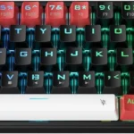 Redragon Castor K631RGB-PRO Mechanical Gaming Keyboard – Brown Switch, Wired & Wireless, RGB